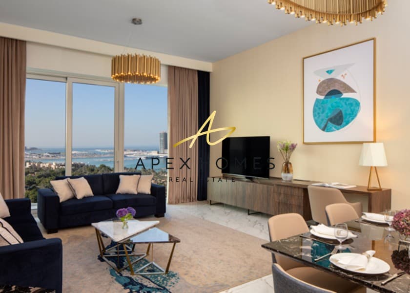 Luxury 2 Bed | Sea & Palm Views | Multiple Options
