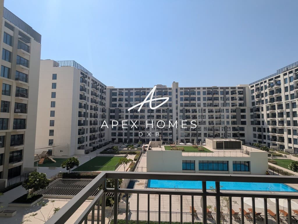 Vacant | Pool View | Fully Furnished
