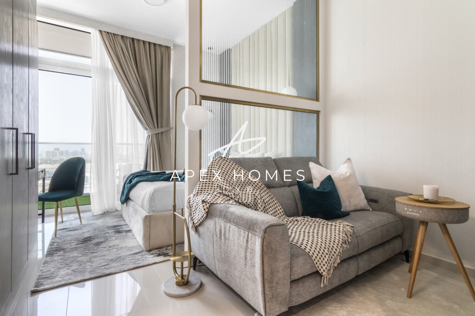 Balcony | High Floor | Luxury Furnished