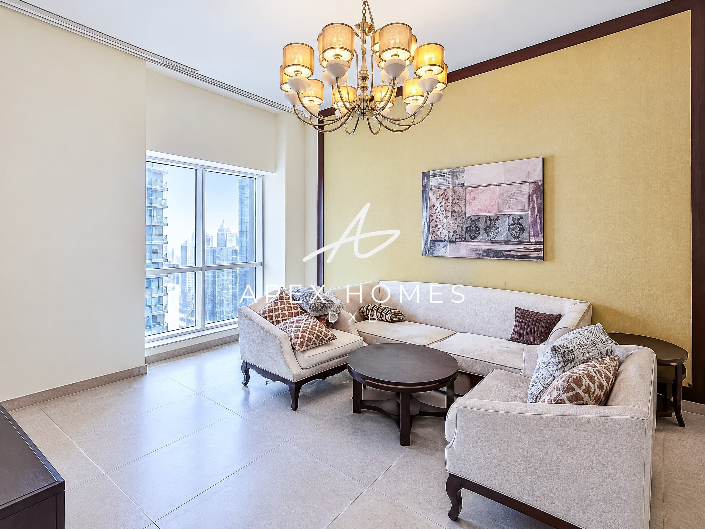 Semi Furnished | Great Location | High Floor